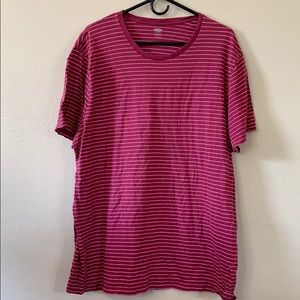 Red white striped t-shirt